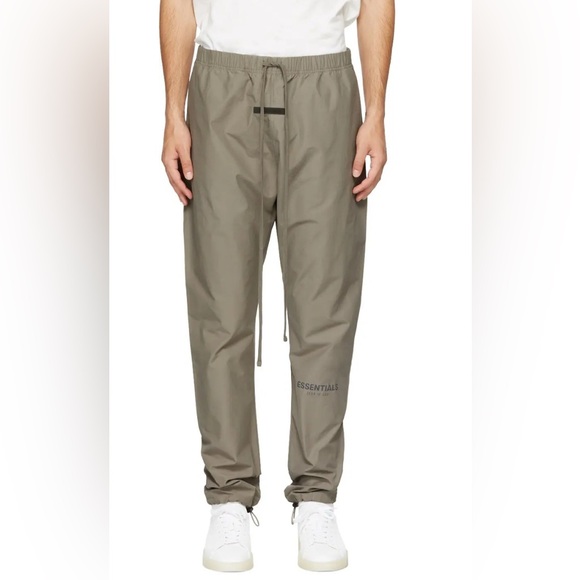 Fear of God Other - Sz M FEAR OF GOD ESSENTIALS
Logo-Appliquéd Cotton-Blend Twill Drawstring Trouser